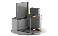 Вертикальная подъемная платформа типа ПВШ 